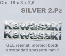 Adesivi kawasaki silver usato  Zerbolo