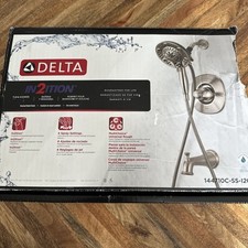 Torneira de banheira e chuveiro Delta 144710C-SS-I20 Nura - In2ition de aço inoxidável, usado comprar usado  Enviando para Brazil