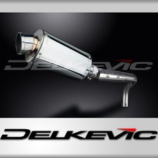 KIT DE ESCAPE SILENCIADOR OVAL AÇO INOXIDÁVEL HONDA CB600F HORNET 1998-2002 225mm comprar usado  Enviando para Brazil