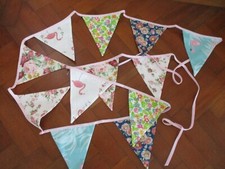 Vintage floral bunting for sale  LONDON