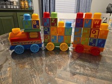Mega bloks alphabet for sale  Piney Flats