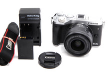 Câmera sem espelho Canon EOS M6 com lente 15-45mm - Excelente comprar usado  Enviando para Brazil