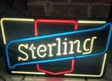 sign pure sterling beer for sale sign pure sterling beer for sale Warren