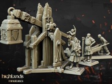 Warhammer medieval trebuchet usato  Torino