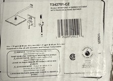 Conjunto de chuveiro Delta T342701-CZ 14 Series 1,75 GPM menos áspero comprar usado  Enviando para Brazil