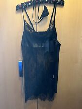 Black lace negligee for sale  GLASGOW