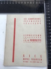 Futurismo les aeropeintres usato  Sessa Aurunca