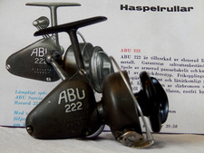 Molinete giratório Zangi preto fosco ABU 222 vintage do final dos anos 50 feito na Itália usado/exclnt comprar usado  Enviando para Brazil