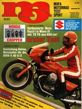 Zeitschrift motorrad 1981 gebraucht kaufen Zeitschrift motorrad 1981 gebraucht kaufen  Usingen
