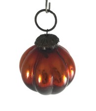 Bola Colgante De Navidad De Cristal Color Rojo Indio Antiguo Kugel., usado comprar usado  Enviando para Brazil