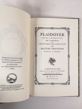 Plaidoyer introduction cadenas d'occasion  Varzy