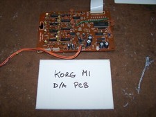 Teclado Korg M1 PCB D/A não funciona uso para peças \ Tente consertar, usado comprar usado  Enviando para Brazil