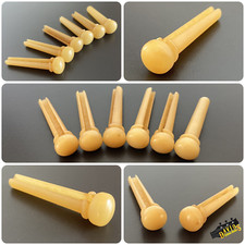 Usado, Guitar Aged Camel Bone Bridge Pins comprar usado  Enviando para Brazil