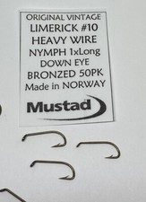 Vintage mustad limerick for sale  Sumas