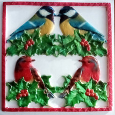 Wachsbild weihnachten vögel gebraucht kaufen  Pirmasens