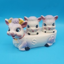 Vtg ceramic cow for sale  Port Jefferson Station
