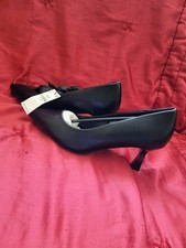 Black faux leather for sale  CARDIFF