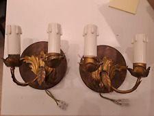 Coppia applique foglie usato  Padova