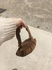 Borsa liberty camoscio usato  Reggio Emilia