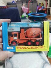 MATCHBOX King Size K-13 Ready Mix caminhão de concreto, caixa original em perfeito estado, usado comprar usado  Enviando para Brazil