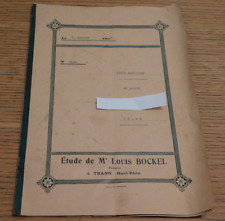 1927 meuble actes d'occasion  Saint-Louis