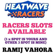 Todos os tipos de slots Heatwave Racers disponíveis (garantia de pilotos magnatas) 2 de julho comprar usado  Enviando para Brazil