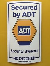 Adt exterior sticker for sale  KNUTSFORD