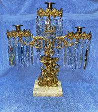 Antico candelabro prisma usato  Spedire a Italy