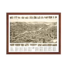 Old map ansonia for sale  USA