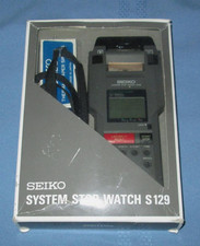 Vintage SEIKO System Stop Watch S129 (PARA PEÇAS) com Rolos de Papel Térmico S-950, usado comprar usado  Enviando para Brazil