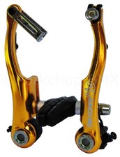 Pinça de freio Dia-Compe MX2 bicicleta BMX V - ANODIZADO DOURADO comprar usado  Enviando para Brazil