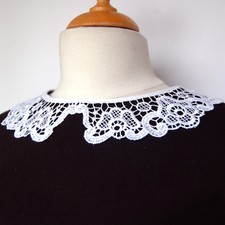Dentelle blanche coudre d'occasion  Lys-lez-Lannoy