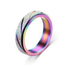 Edelstahl ring bunt gebraucht kaufen  Leipzig
