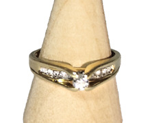 Solitär brillantring brillant gebraucht kaufen  Heddesheim