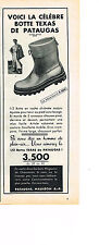 1956 advertising pataugas d'occasion  Expédié en Belgium