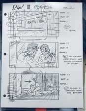 Saw iii storyboard for sale  Pittsboro