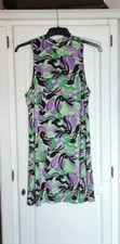 Robe motifs vert d'occasion  Valenciennes