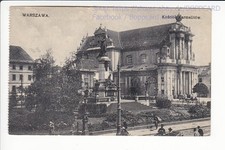 Używany, POLSKA , WARSZAWA , KOSCIOL , WARSZAWA , ca1915 na sprzedaż  Wysyłka do Poland