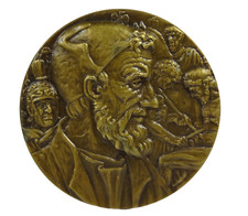 GALENO, IMPRESSIONANTE MEDALHA DE BRONZE.70 MM, 148.2 GR.NÚMERO 171/500 comprar usado  Enviando para Brazil