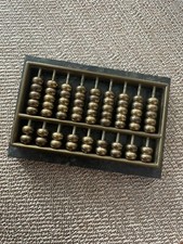Vintage brass abacus for sale  Charlotte