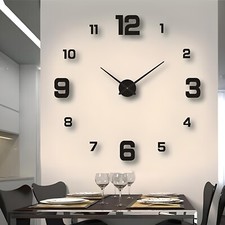 Wanduhr groß deko gebraucht kaufen  Hamburg