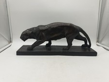Bronzefigur schleichender pant gebraucht kaufen  Berlin