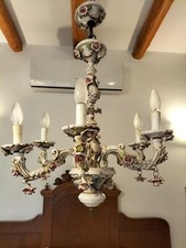 Lampadario ceramica bassano usato  Trieste