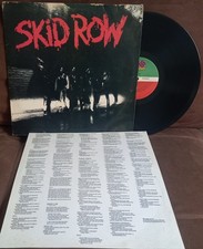 SKID ROW LP ST w/insert 89' HARD ROCK GLAM VG+ BRAZIL PRESS - guns n roses ratt comprar usado  Brasil 
