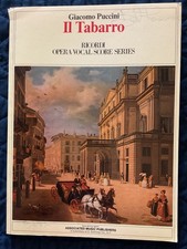 Puccini Il Tabarro Ricordi Opera Vocal Score Series SC 1960 English & Italian segunda mano  Embacar hacia Mexico