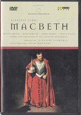 Verdi macbeth dvd for sale  HULL