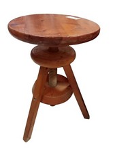 Sgabello regolabile legno usato  Napoli