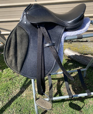 Used black leather for sale  Newport