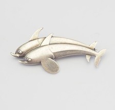 Two dolphins sterling for sale  Scranton