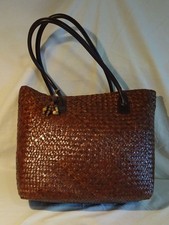 Geräumige handtasche flechtmu gebraucht kaufen  Schlüchtern